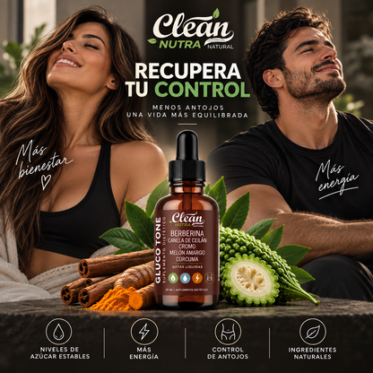 GLUCO TONE™ – Apoyo Metabólico y Control de Antojos